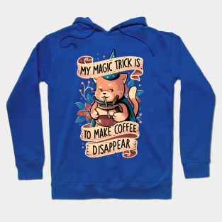 Magic Trick Cat - Cute Coffee Cat Gift Hoodie